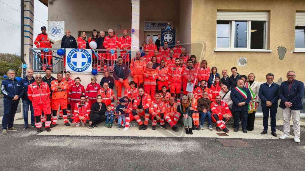 Valperga 50 anni della Croce Bianca del Canavese