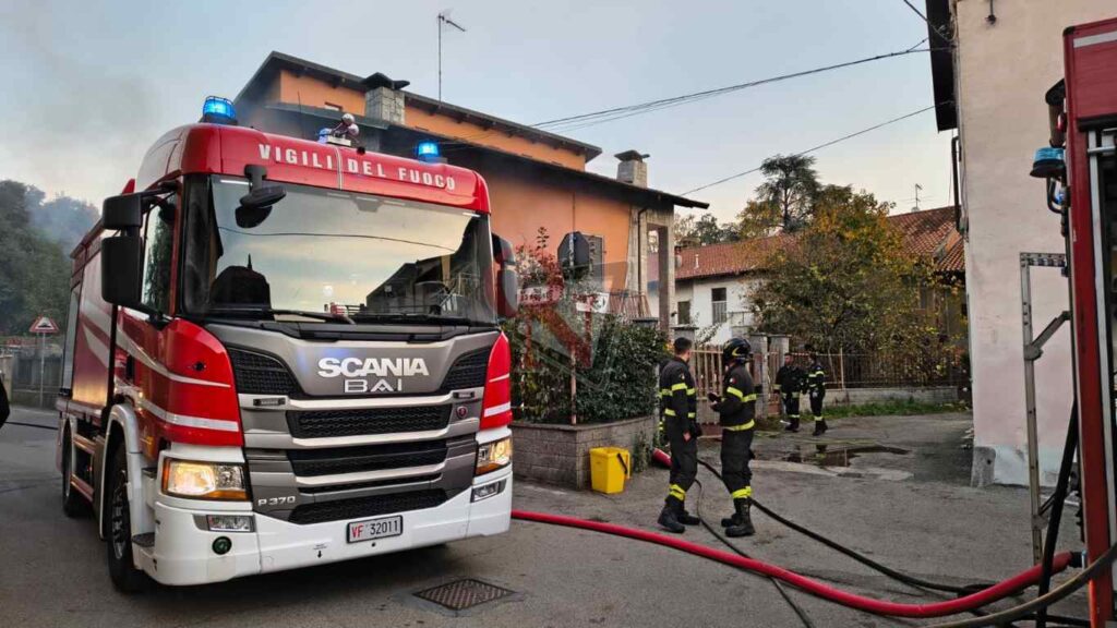 Favria incendio