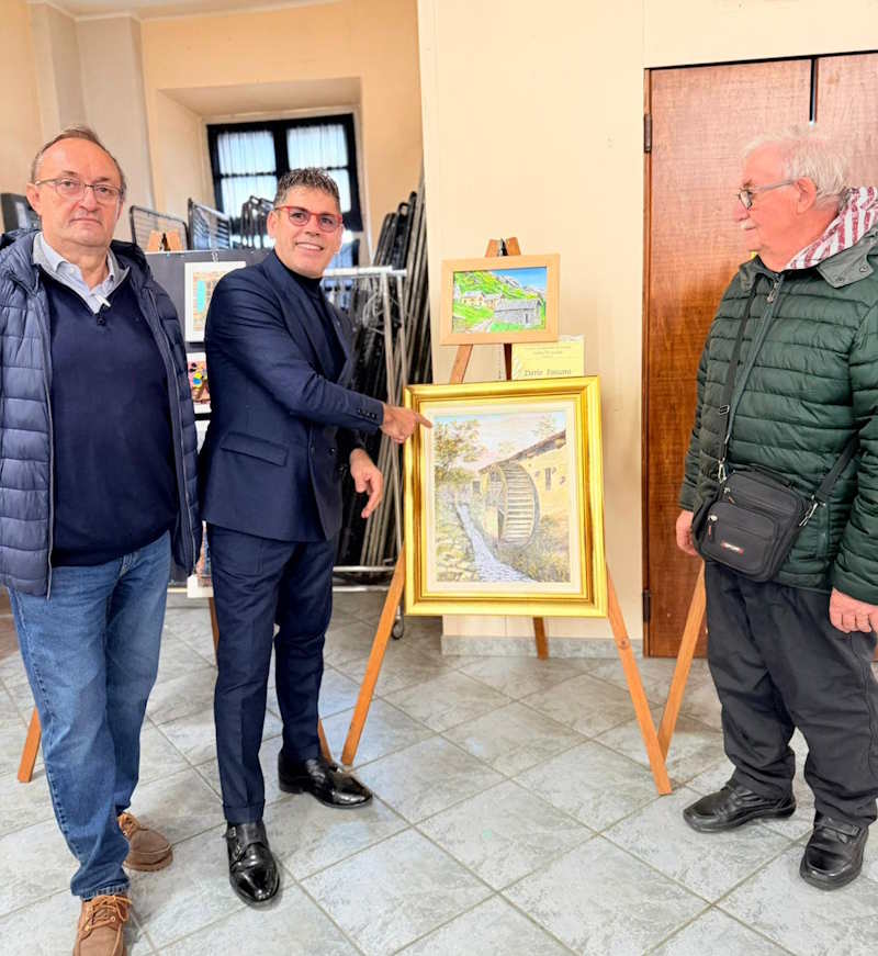 mercatino d'autunno quadri in mostra