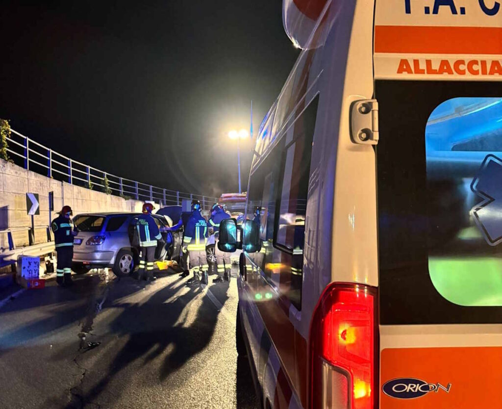 balangero feriti nello scontro frontale