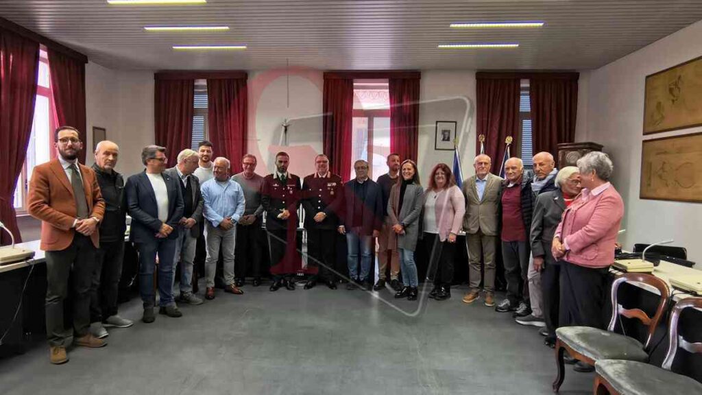 castellamonte tutto il gruppo con Francesco Malloci