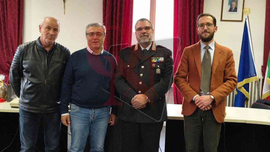 castellamonte cerimonia francesco malloci con amministrazione