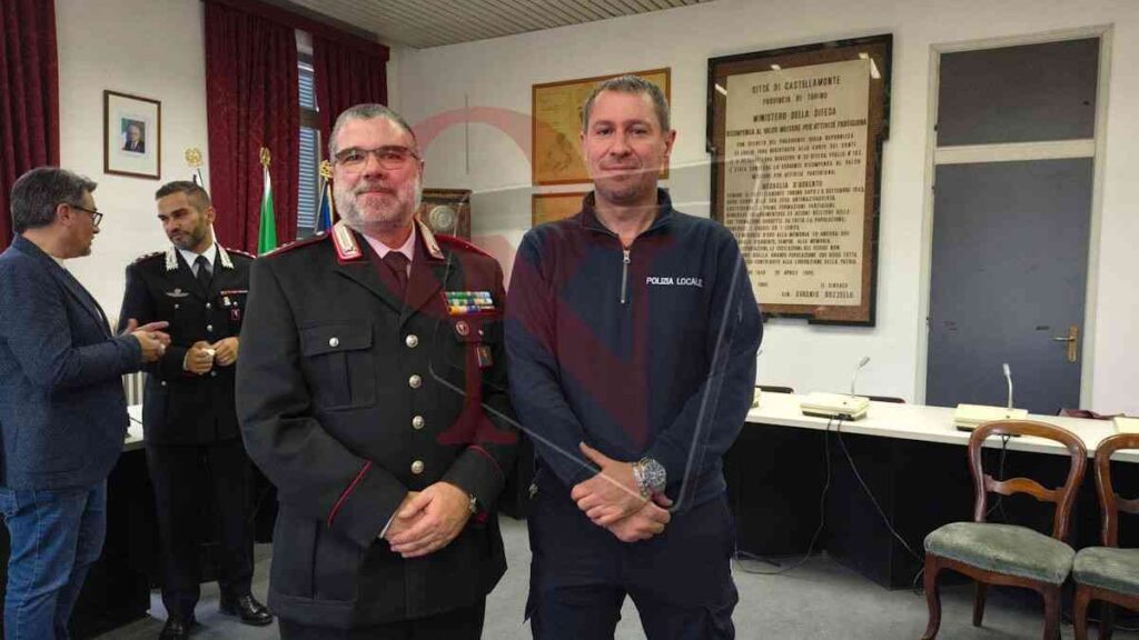 castellamonte  francesco malloci e polizia locale