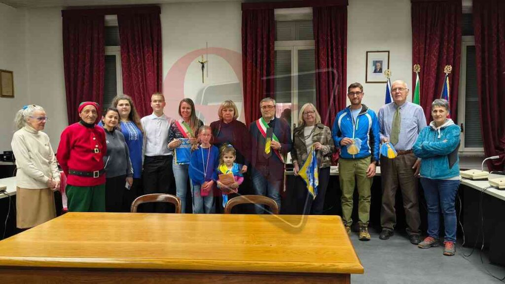 Castellamonte amministrazioni incontro con Iryna Karabut