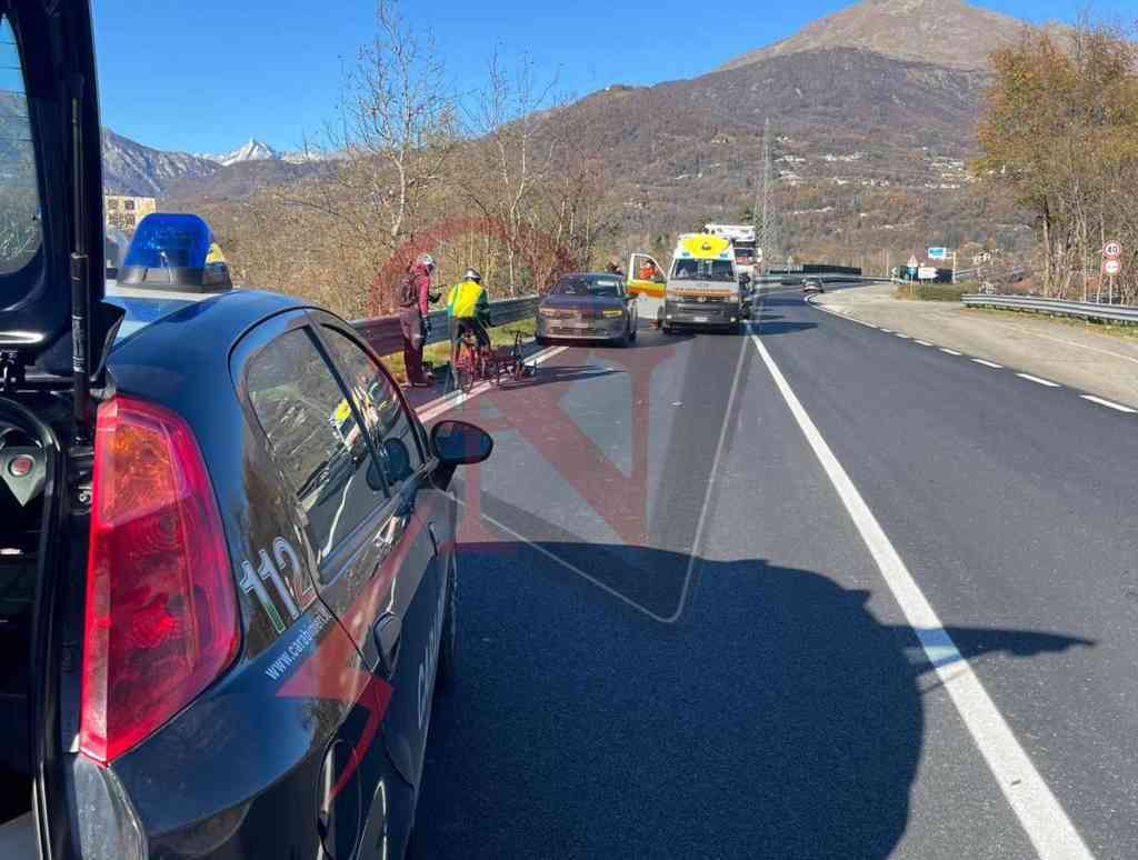 cuorgnè ciclista investito sulla circonvallazione