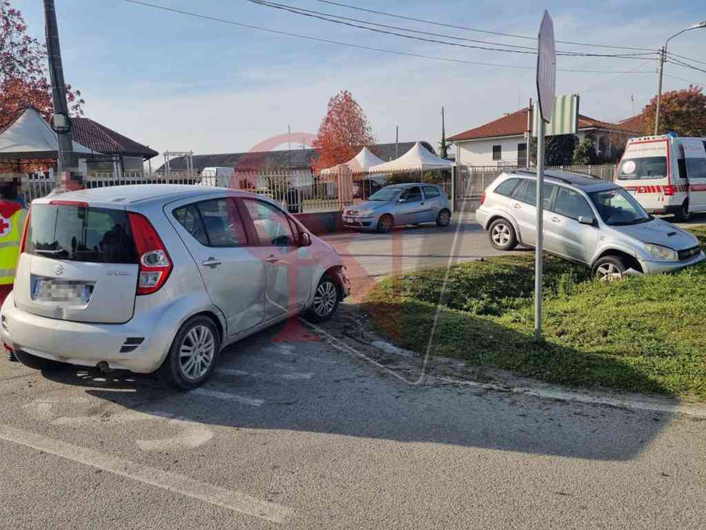 ozegna incidente in via Berra