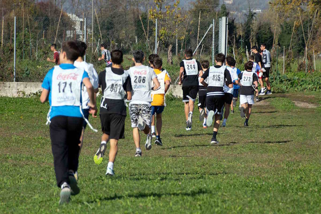 rivarolo canavese tanti ragazzi del IIS Moro alla Corsa Campestre