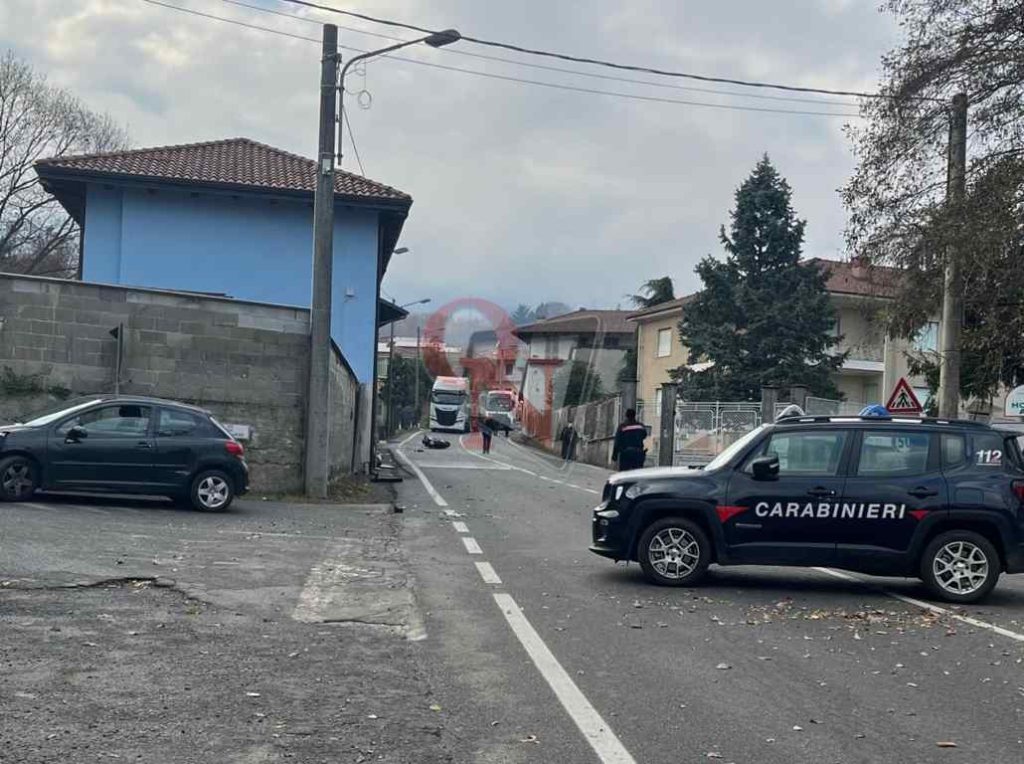 Forno incidente moto