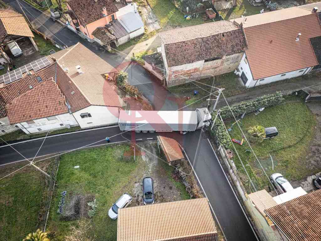 oglianico Benne camion incastrato