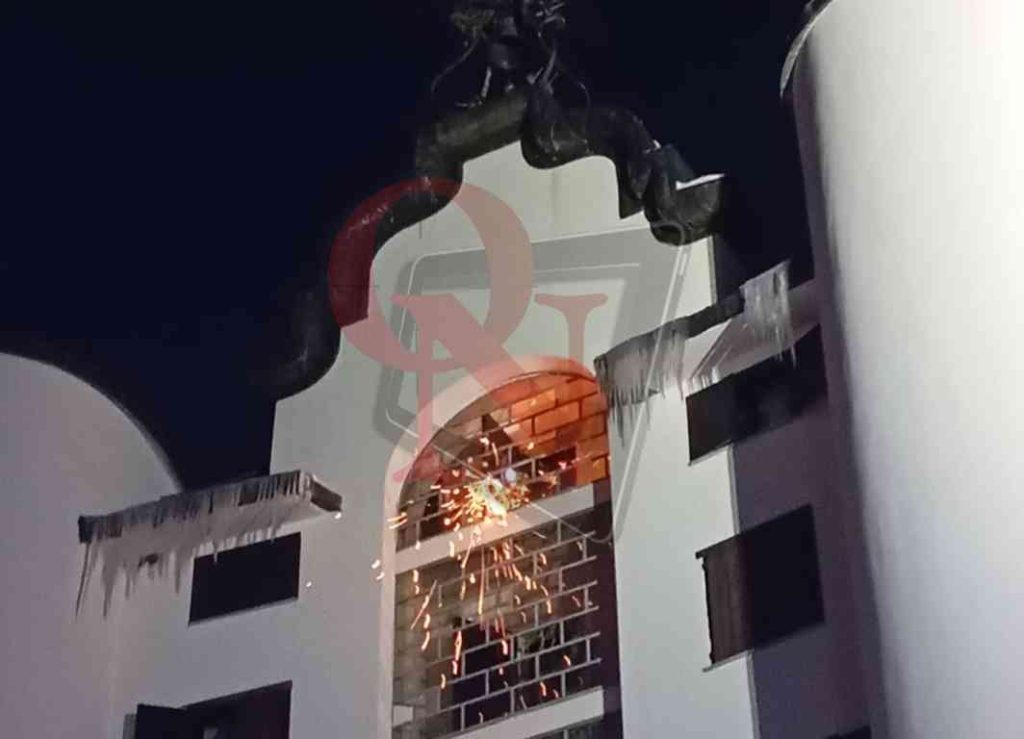 sestriere incendio all'hotel principi di piemonte diversi vvf