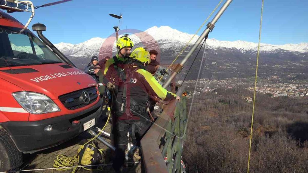 Valperga esercitazione a belmonte con vigili del fuoco, aib e croce rossa