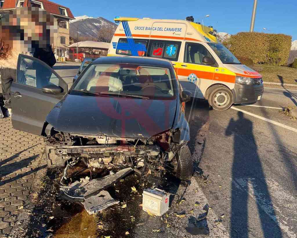 valperga incidente località san martino rotonda