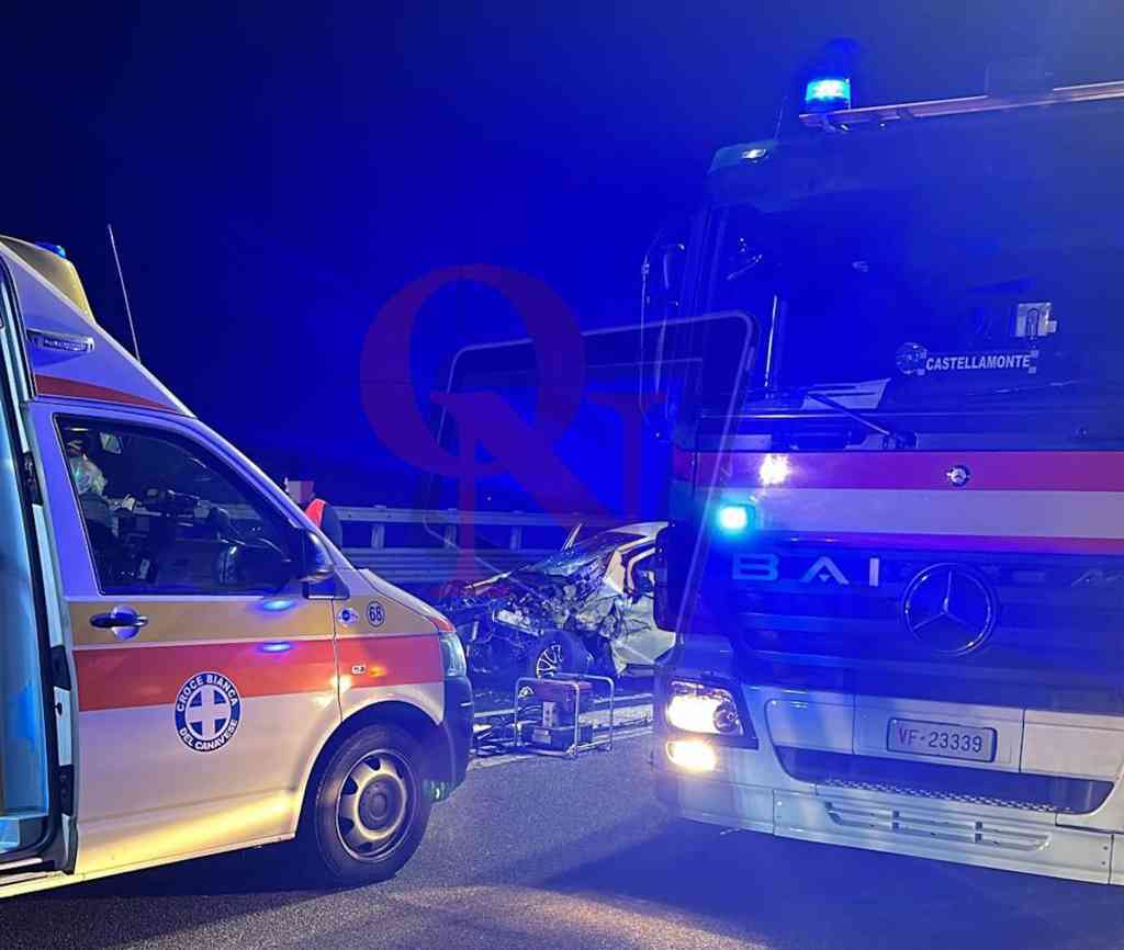 cuorgnè incidente in località bandone