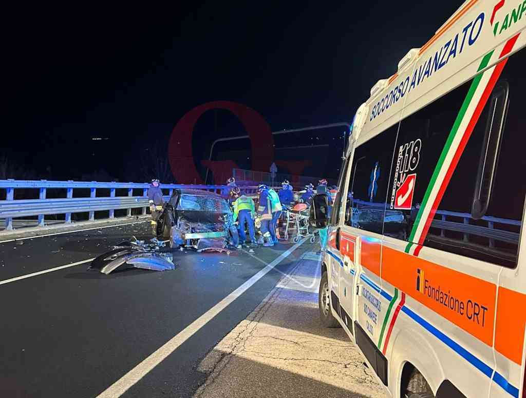 cuorgnè incidente in località bandone