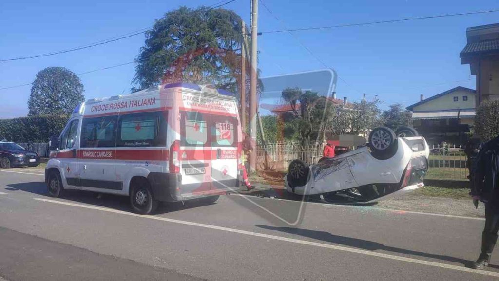 oglianico incidente via salassa