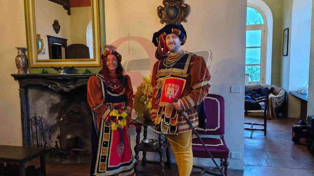 castellamonte antico carnevale erika e luca Bela Pignatera e primo console