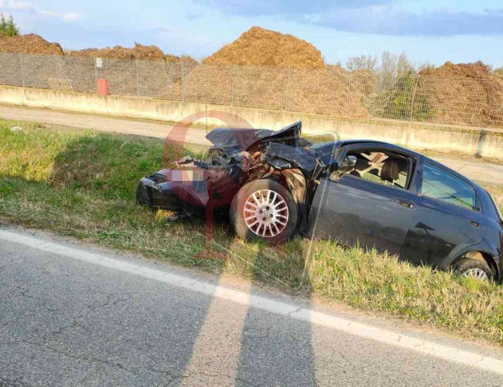 foglizzo scontro frontale