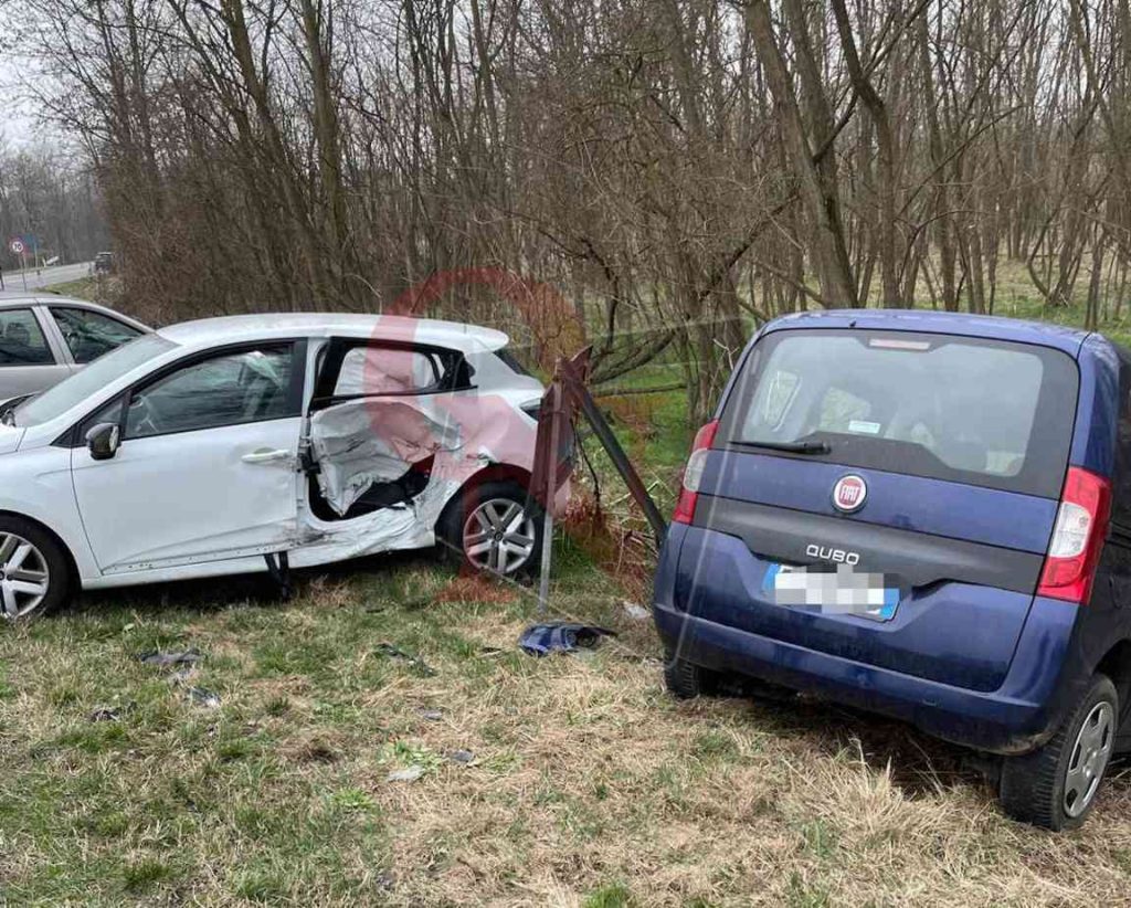 Foglizzo incidente sulla Sp40