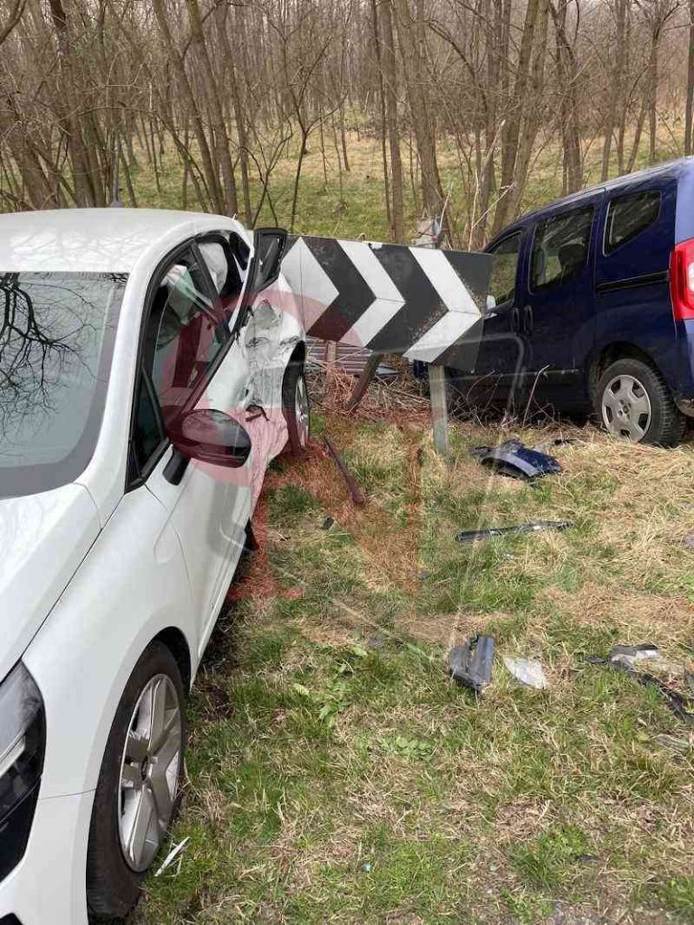 Foglizzo incidente sulla Sp40