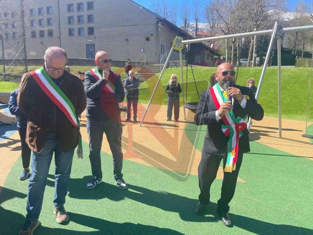 forno canavese inaugurazione parco giochi