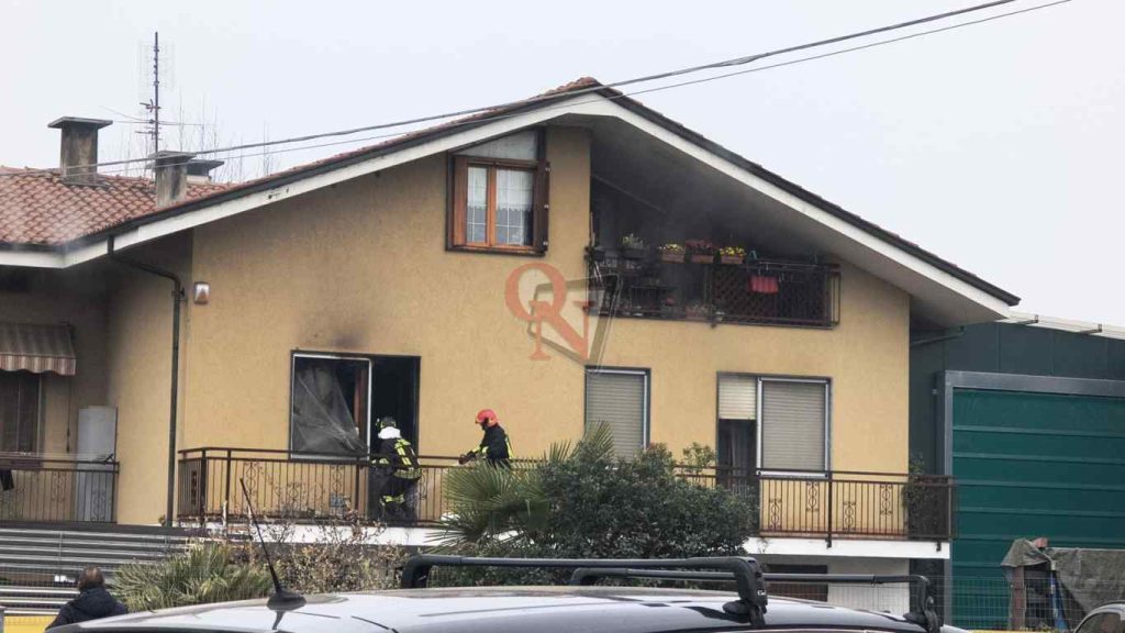 Rivarolo incendio cucina