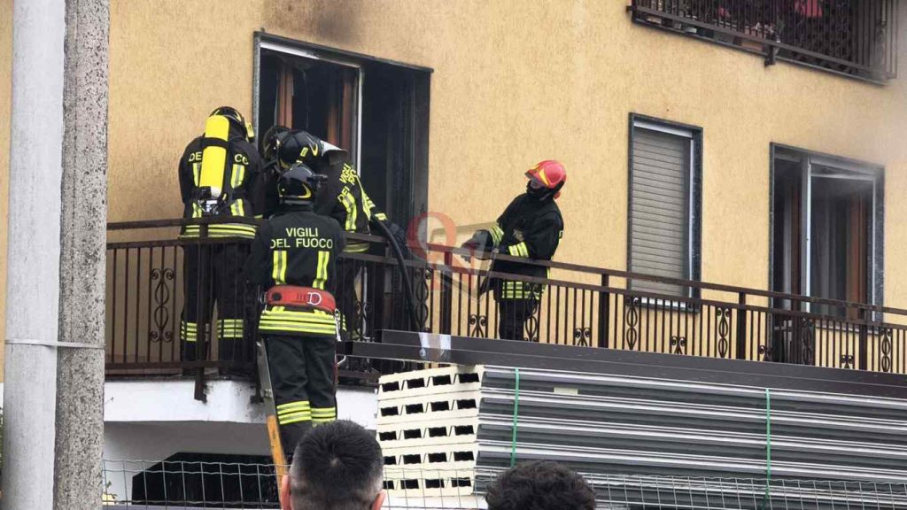 Rivarolo incendio cucina