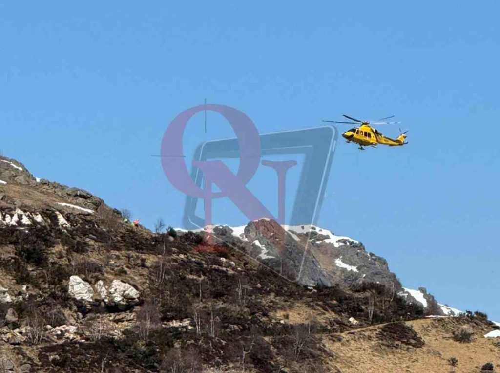 Colleretto castelnuovo parapendista precipitato