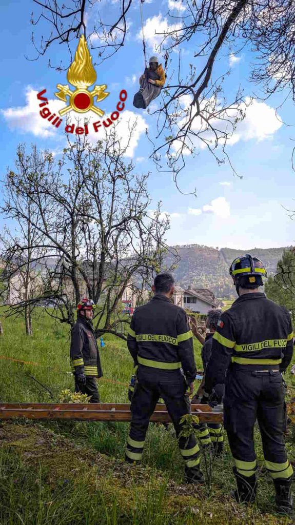 Vico Canavese parapendista precipitato