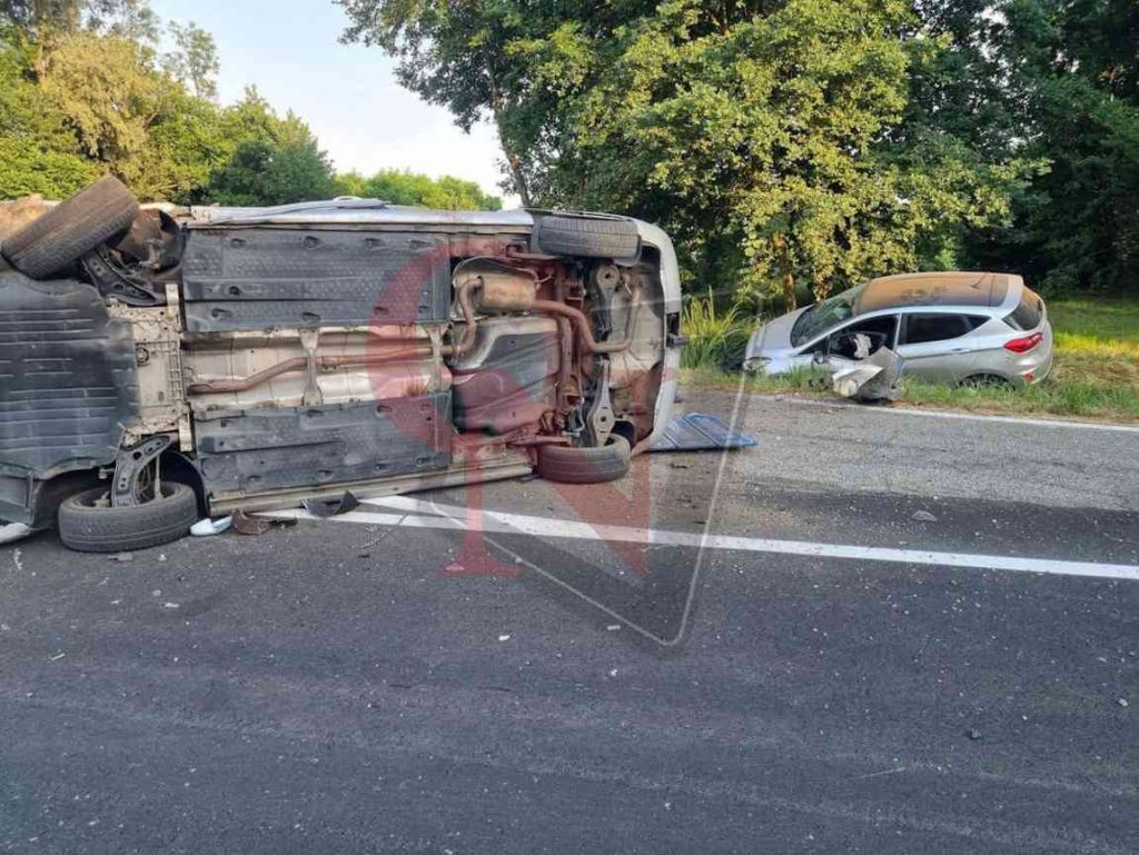 loranzè incidente bivio per colleretto giacosa