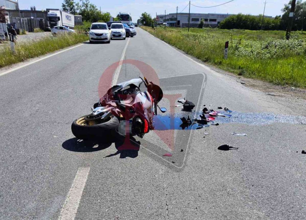 volpiano incidente in via Torino