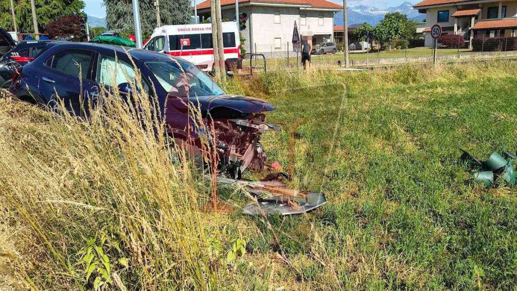 ciconio incidente carabinieri