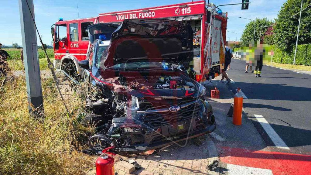 ciconio incidente carabinieri