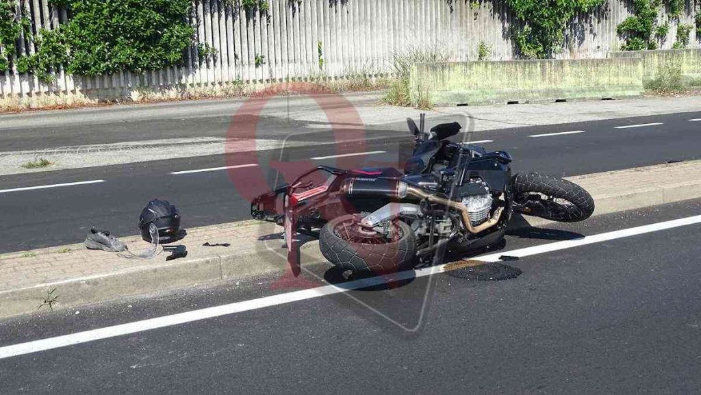 san giorgio canavese incidente moto