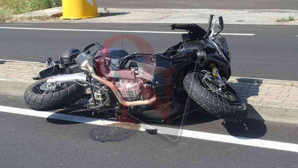 san giorgio canavese incidente moto
