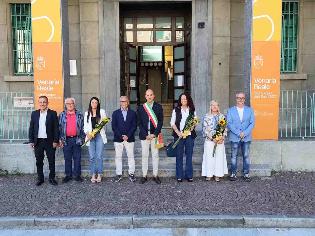 Venaria Reale Fabio giulivi presenta la giunta
