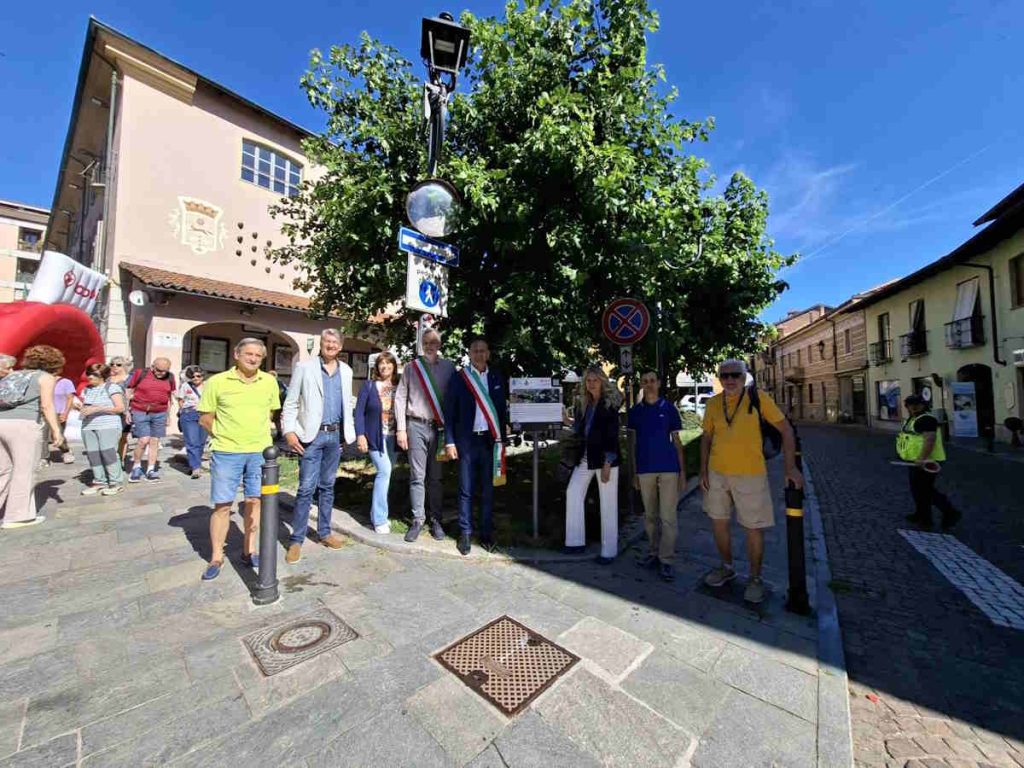 volpiano inaugurazione percorso Guglielmo da Volpiano