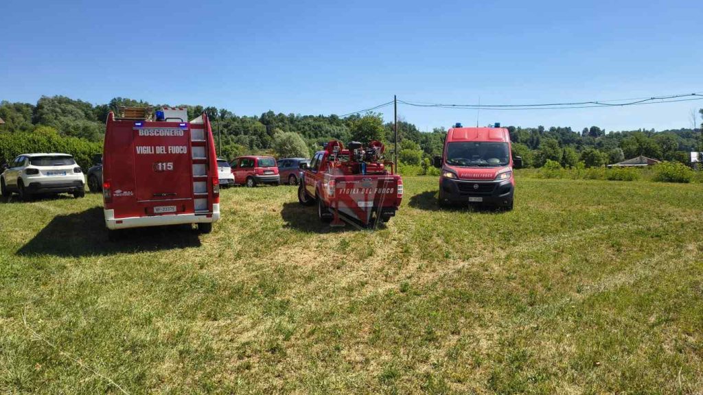 incendio abitazione in frazione spineto
