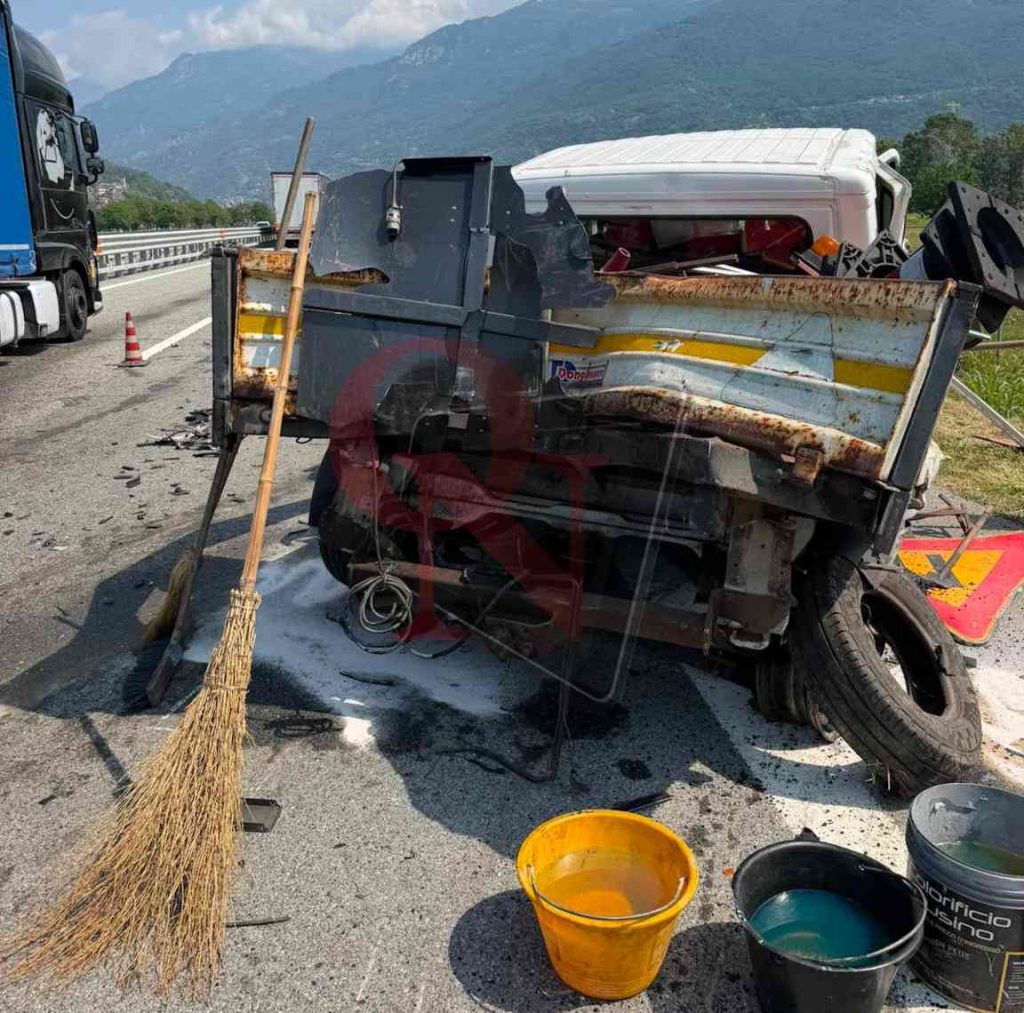 Borgofranco Quassolo incidente a5
