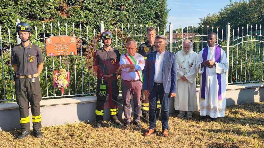 Castellamonte commemorazione Massimo Viglierco