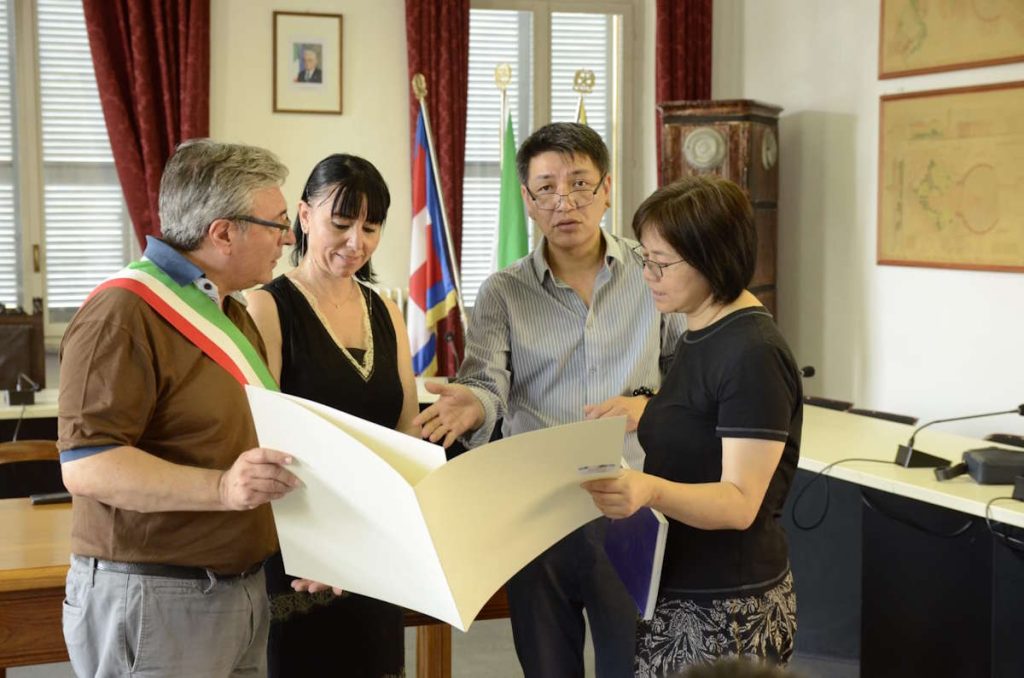 Castellamonte studenti Cina