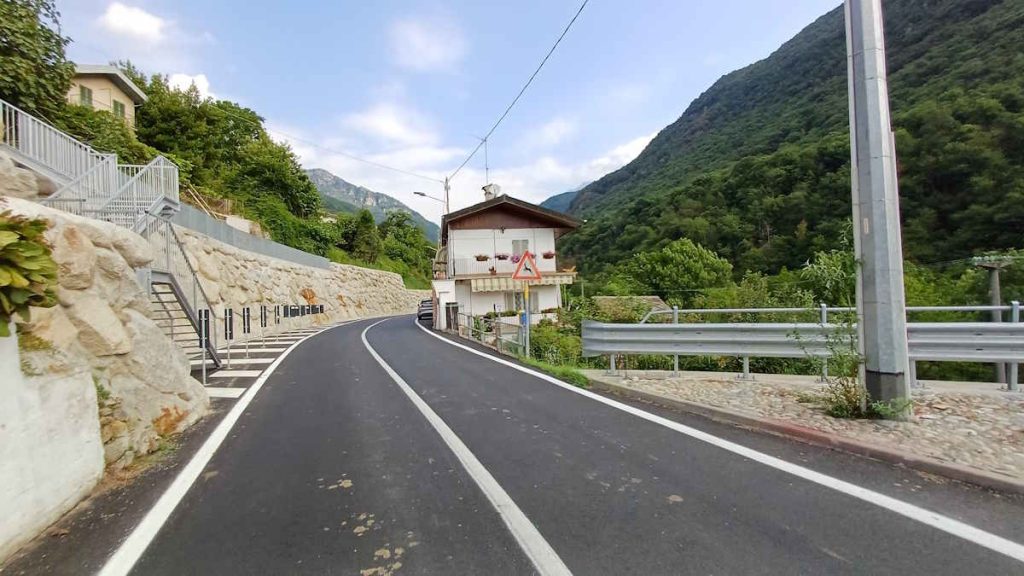 Pont Canavese sp47 allargamento