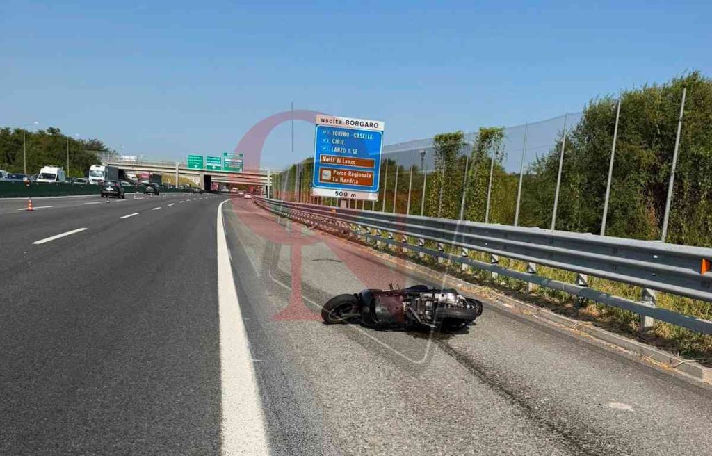 borgaro venaria incidente mortale in tangenziale