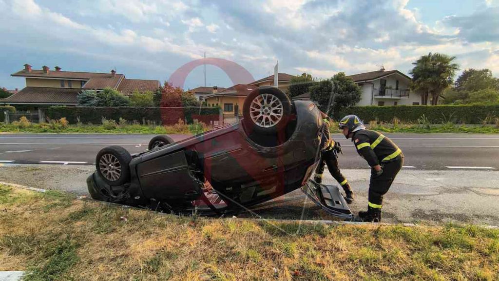 castellamonte incidente sant'antonio