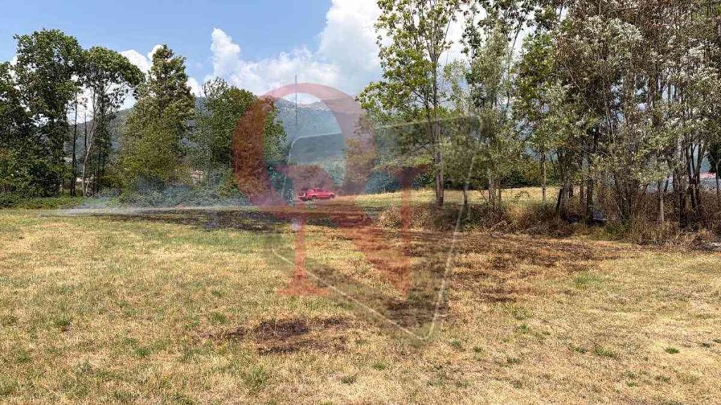colleretto castelnuovo incendio boschivo