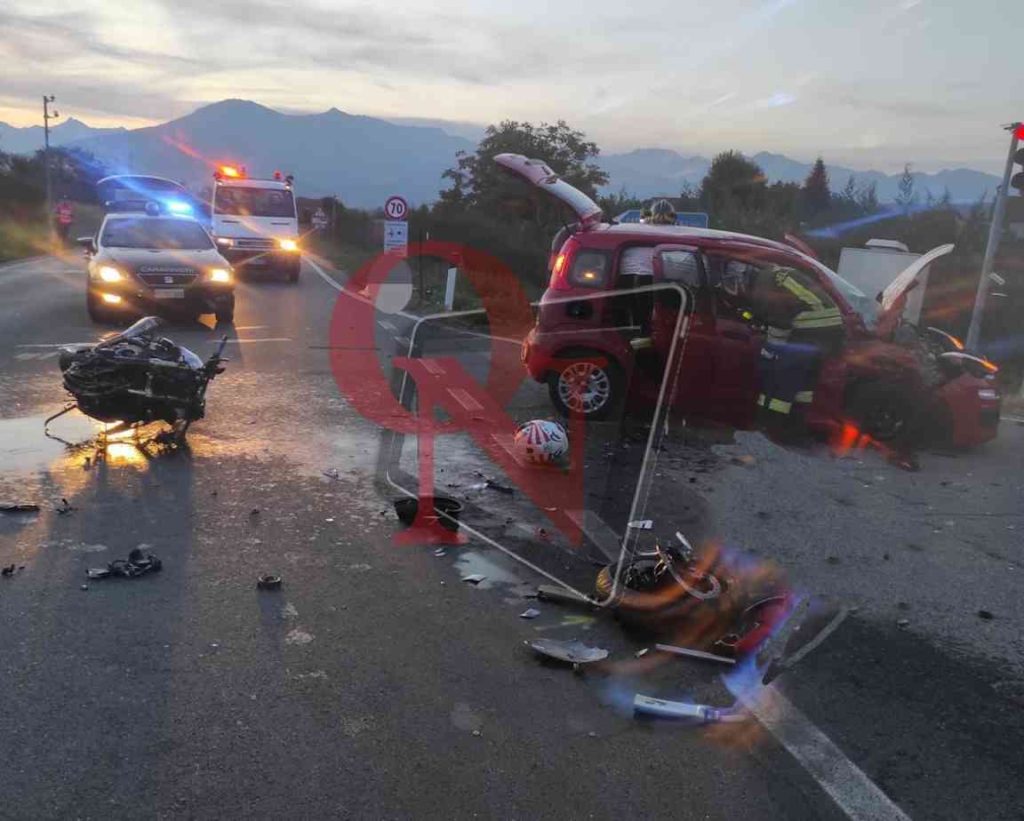 san giorgio canavese incidente