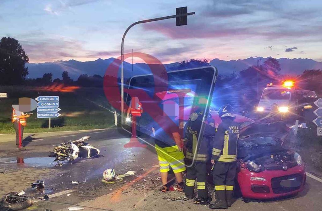 san giorgio canavese incidente