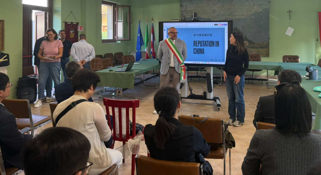 canavese delegazione dalla cina