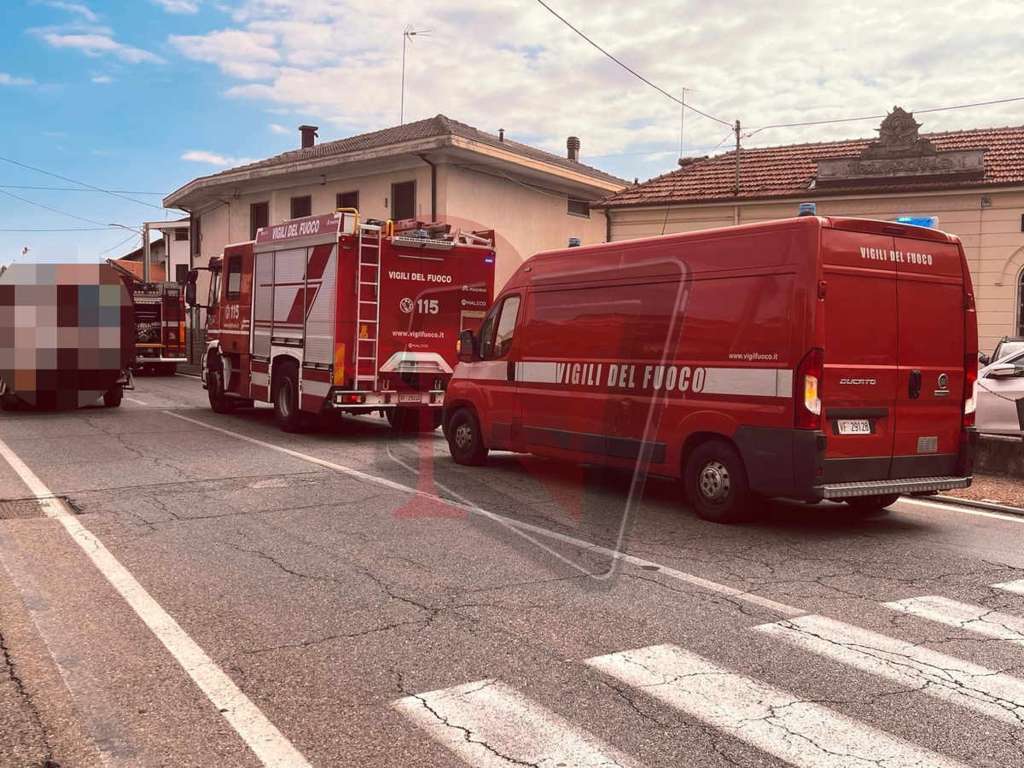 ciriè principio d'incendio