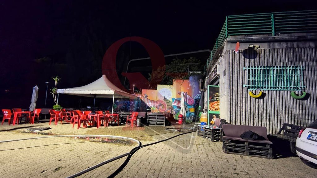 rivarolo incendio locale piazza massoglia