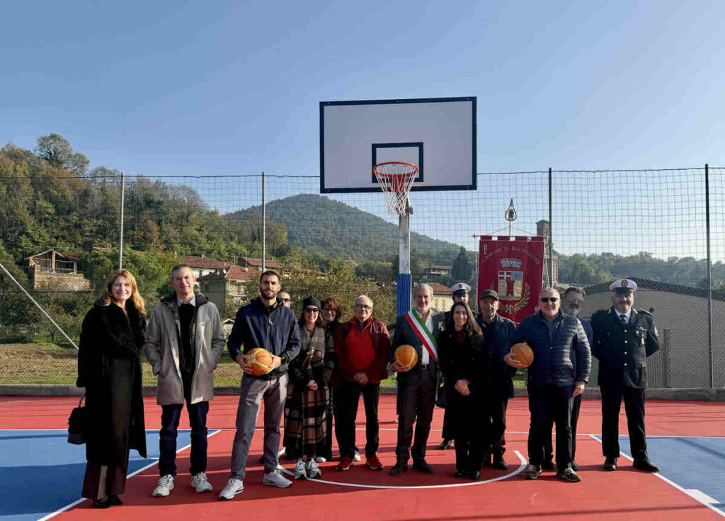balangero inaugurato campo basket